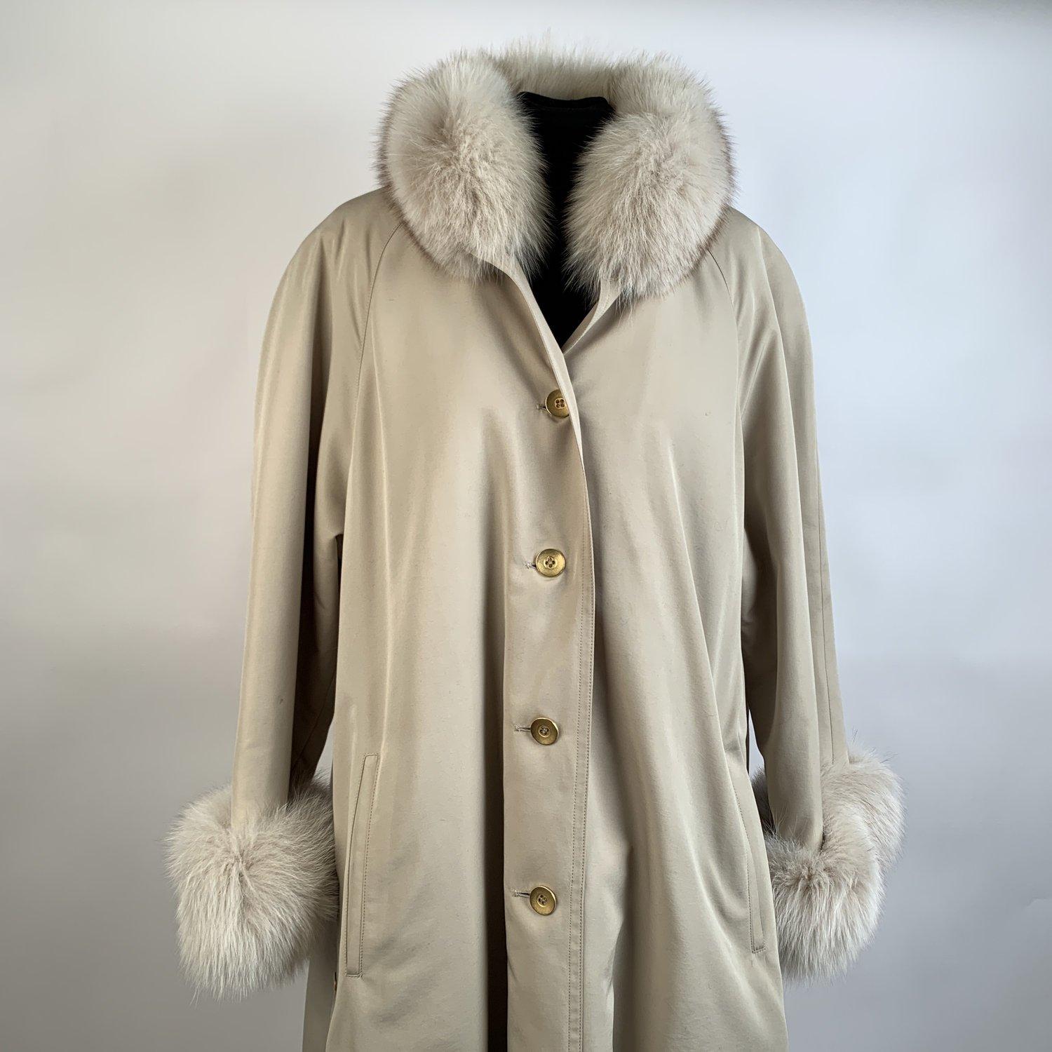 unsigned fur coat