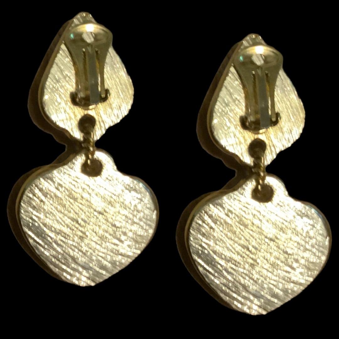 Unsigned vintage earrings Jacky de g In Good Condition In BÈGLES, FR