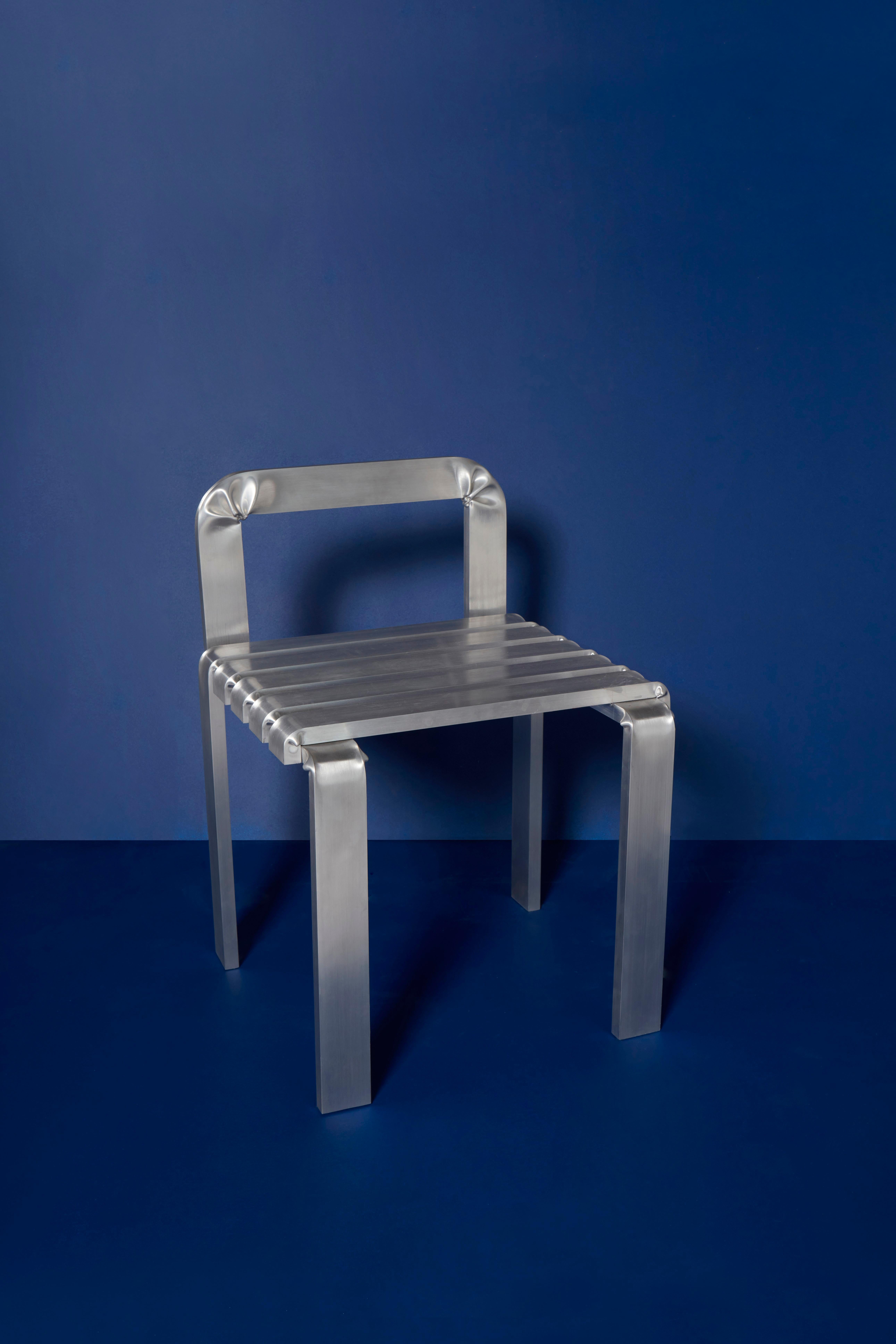 Aluminum Unstressed Chair For Sale
