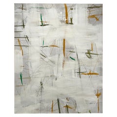 Untitled #106 by Murray Duncan, mix media on paper, abstract