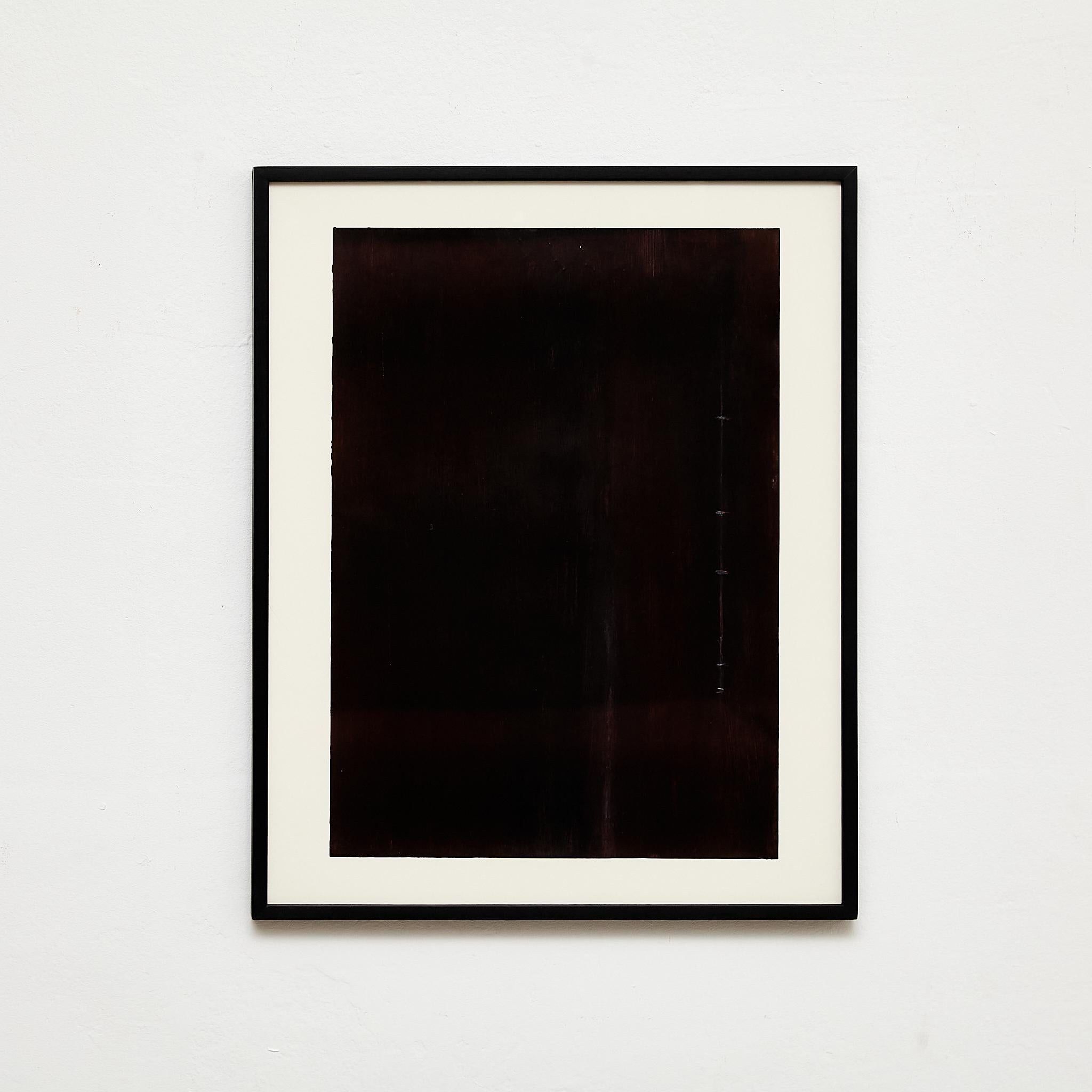 Abstraktes Kunstwerk ohne Titel von Javier Agudo, 2019 (Moderne der Mitte des Jahrhunderts) im Angebot