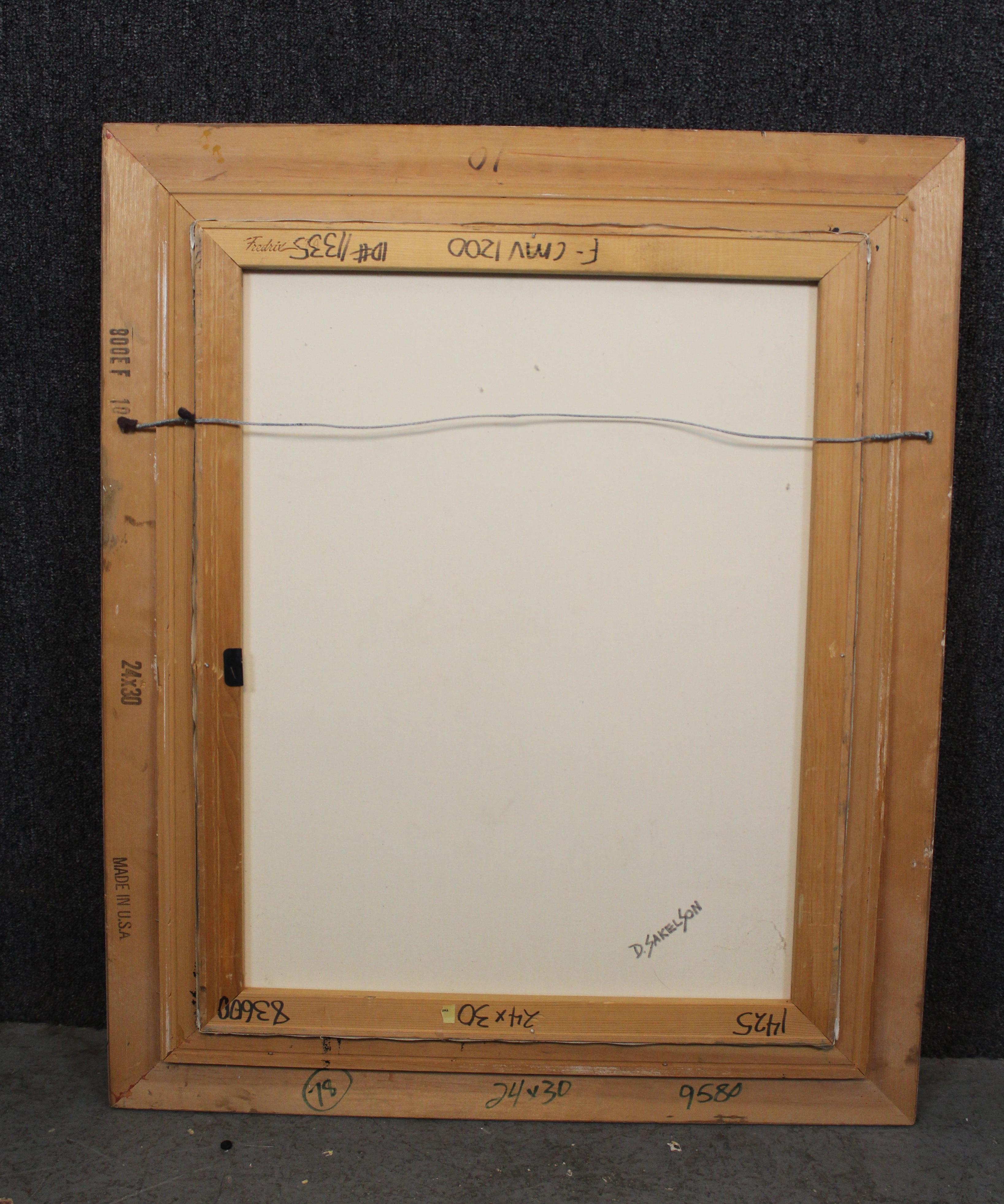 'Untitled' Abstract by Dennis Sakelson For Sale 2