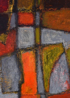 Untitled, Abstract Painting, 1952, by Modern British Artist Clifford Ellis