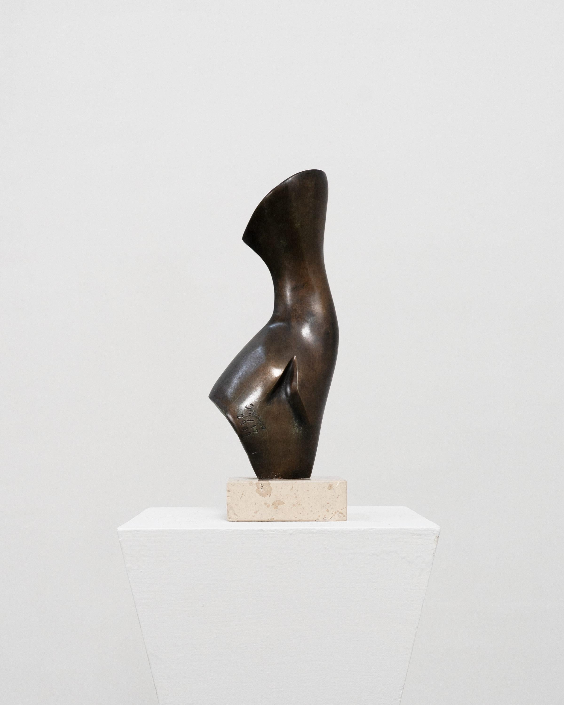 Senza titolo, Scultura astratta in bronzo di Stanislaw Wysocki (nato nel 1949) in vendita 4