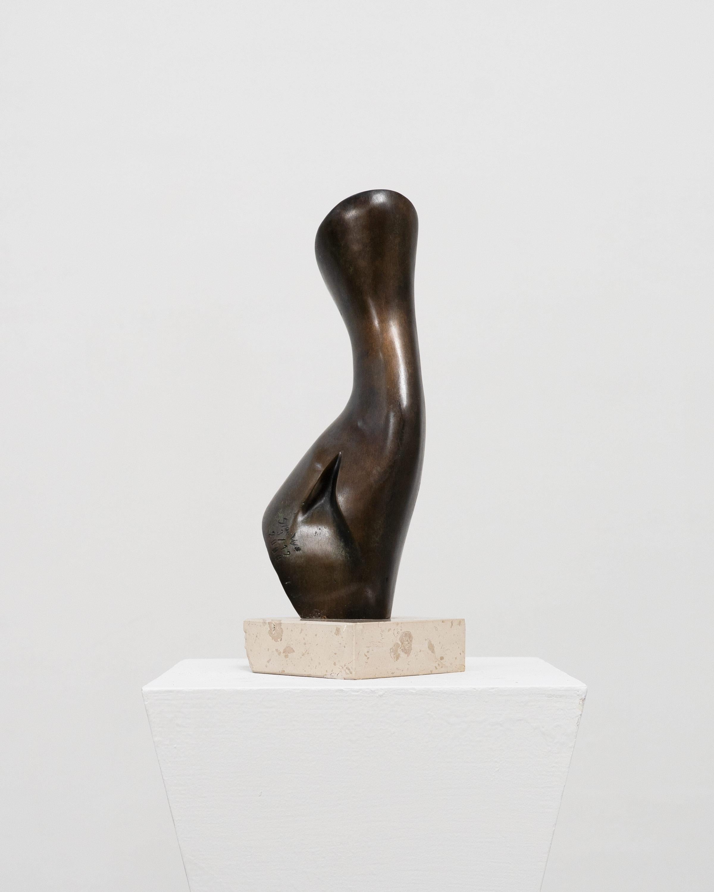 Polacco Senza titolo, Scultura astratta in bronzo di Stanislaw Wysocki (nato nel 1949) in vendita