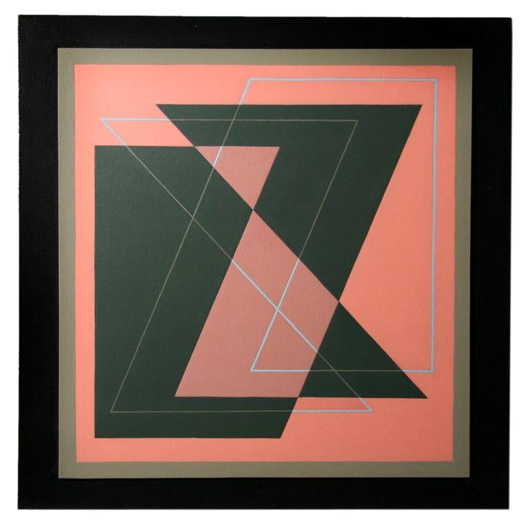 Untitled oil on masonite by Henry Villierme, 1984 at 1stDibs