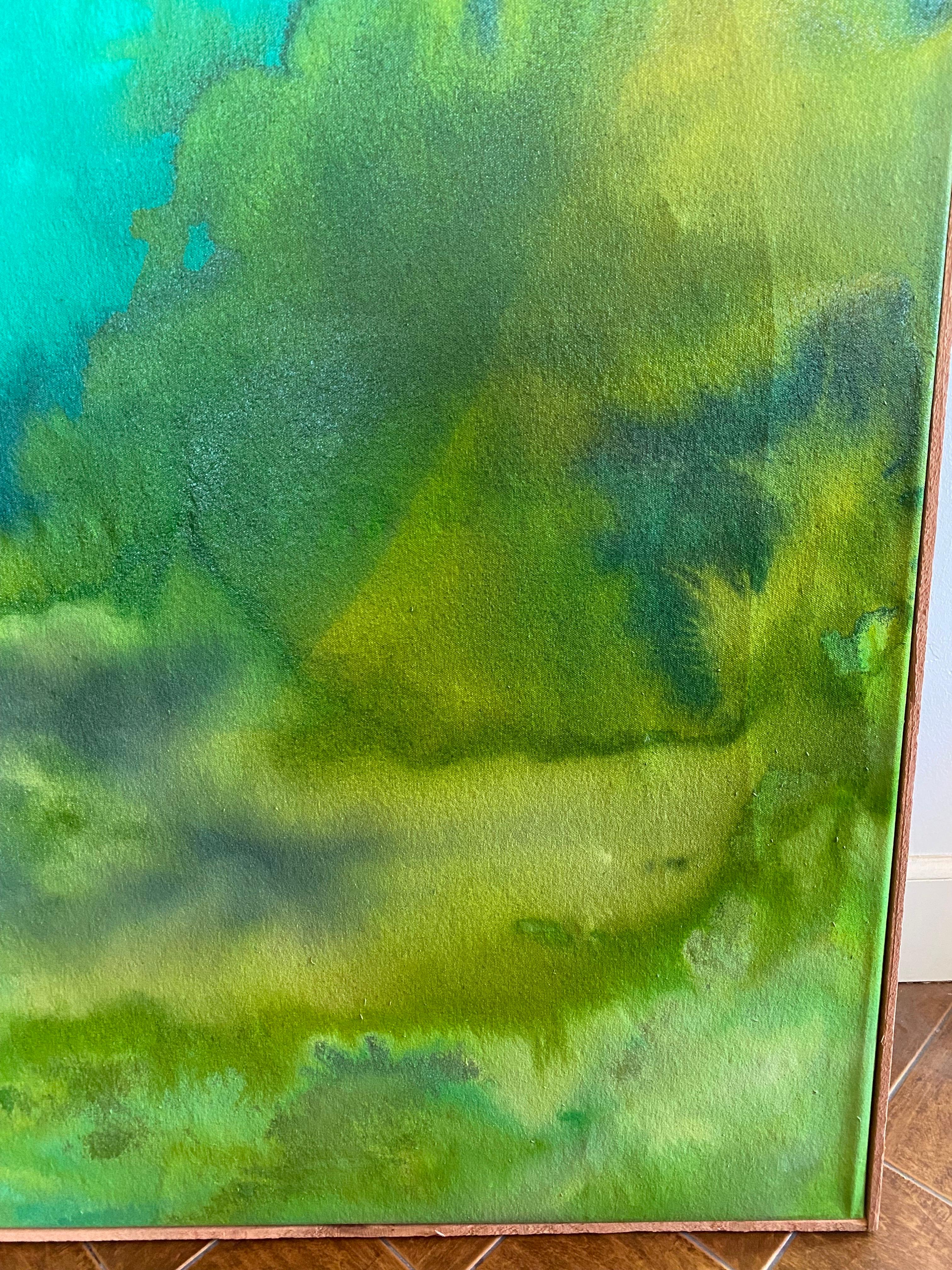 Sin título Obra de arte original de Robert Natkin 1969 en Bueno estado para la venta en San Diego, CA