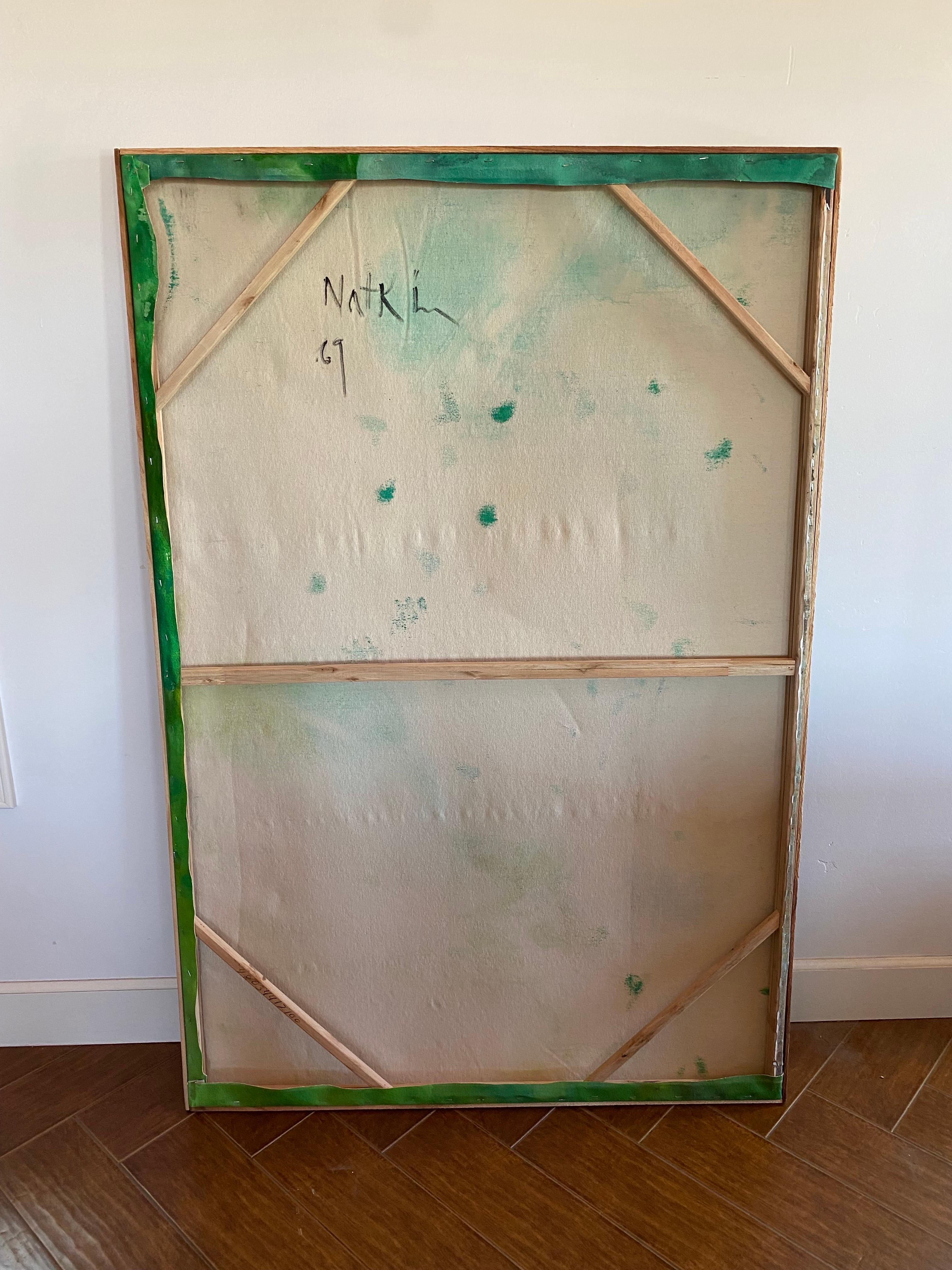 Sin título Obra de arte original de Robert Natkin 1969 Lienzo en venta