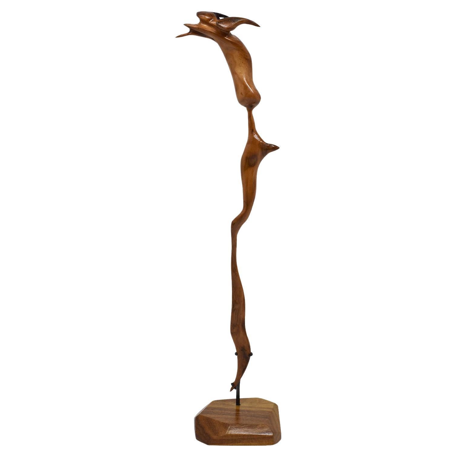 "Untitled," Bird Series #3, Original Sculpture by Bay Area Artist Sheridan Oakes