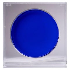 Piatto blu senza titolo di Yves Klein