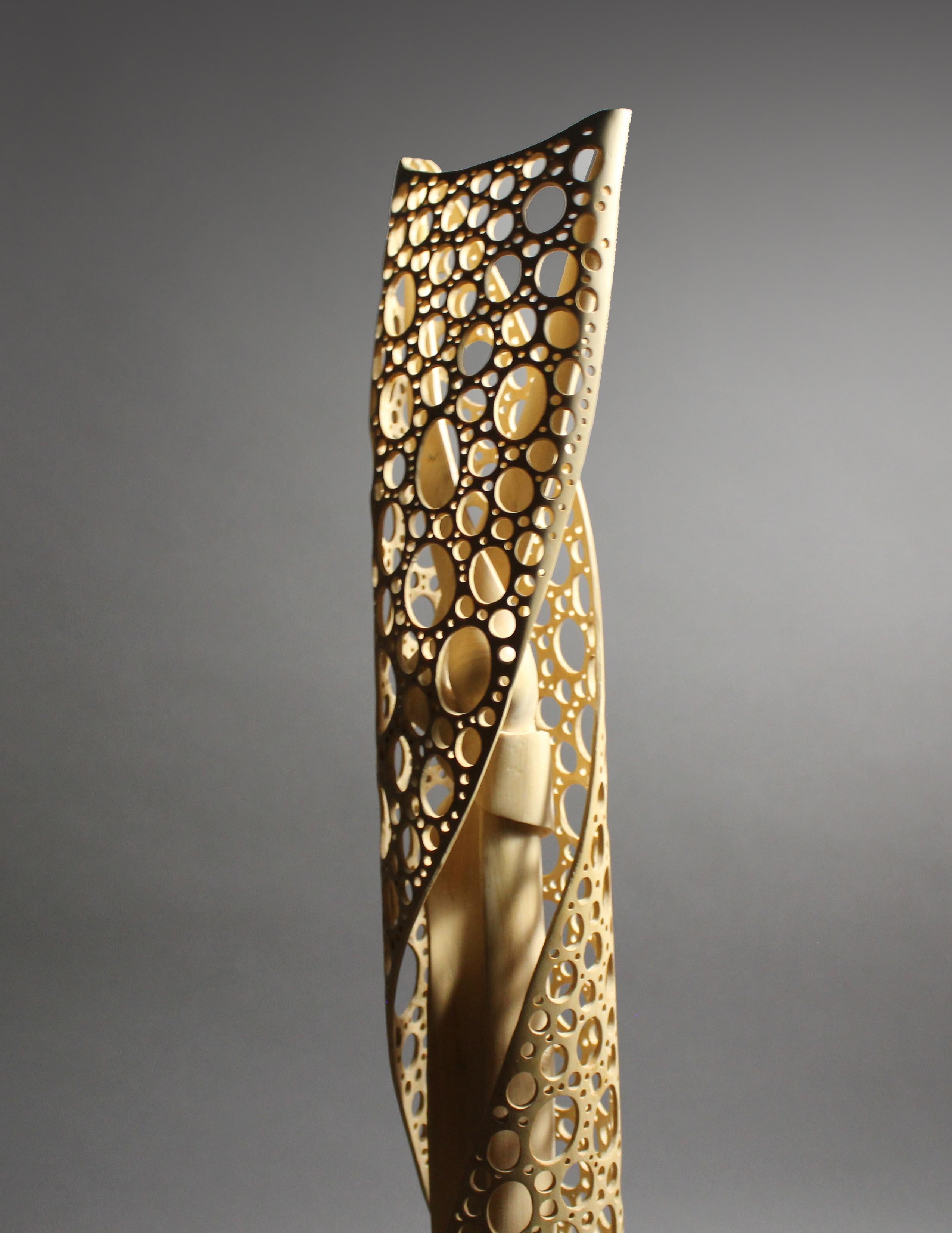 Contemporary Untitled, Boxwood sculpture by Nairi Safaryan For Sale
