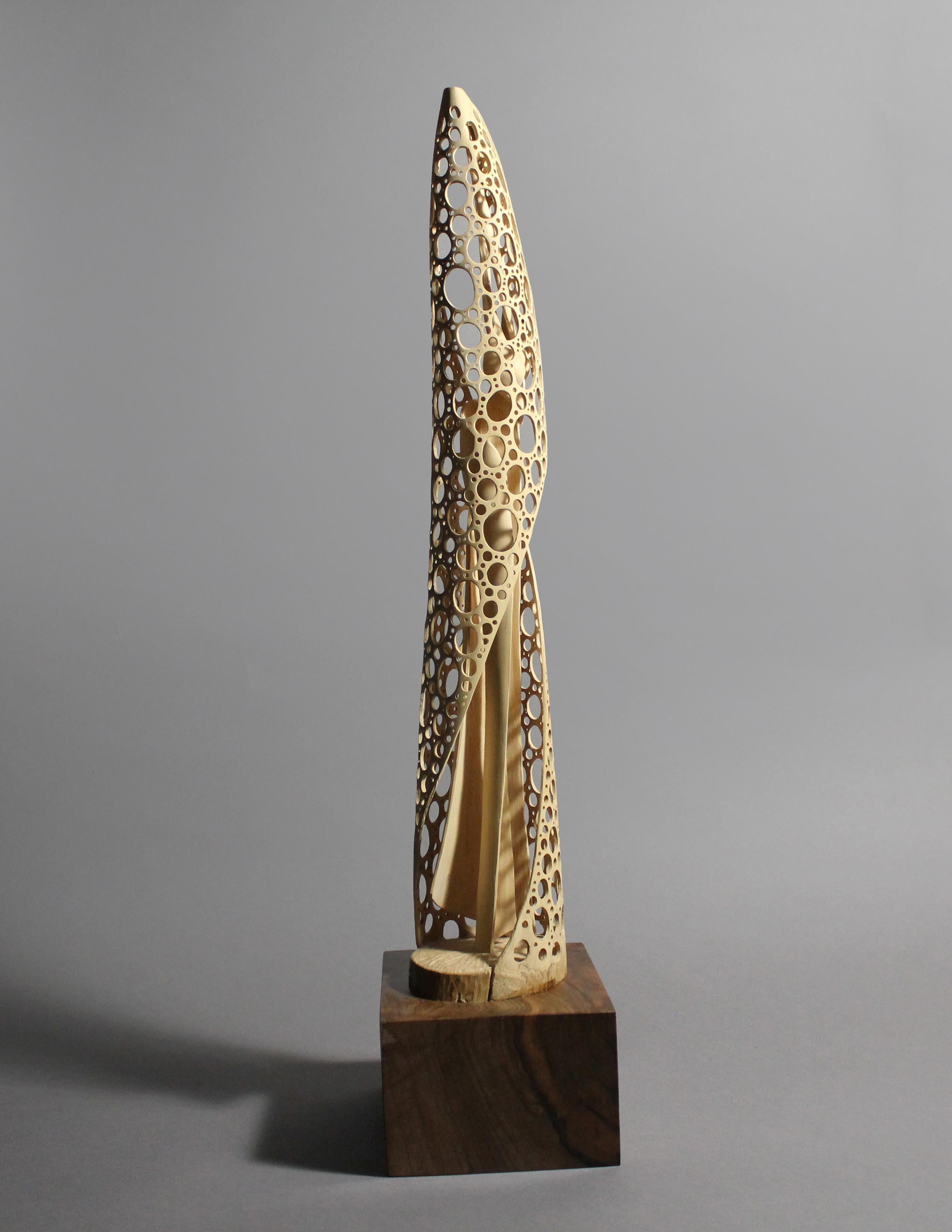 Wood Untitled, Boxwood sculpture by Nairi Safaryan For Sale