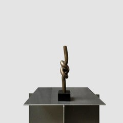 Untitled' Bronze Knot by Mart de Houwer, 1975-1985