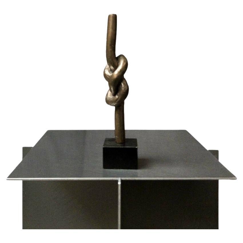 Bronzeknoten ohne Titel von Mart de Houwer, 1975-1985
