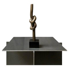Untitled' Bronze Knot by Mart de Houwer, 1975-1985