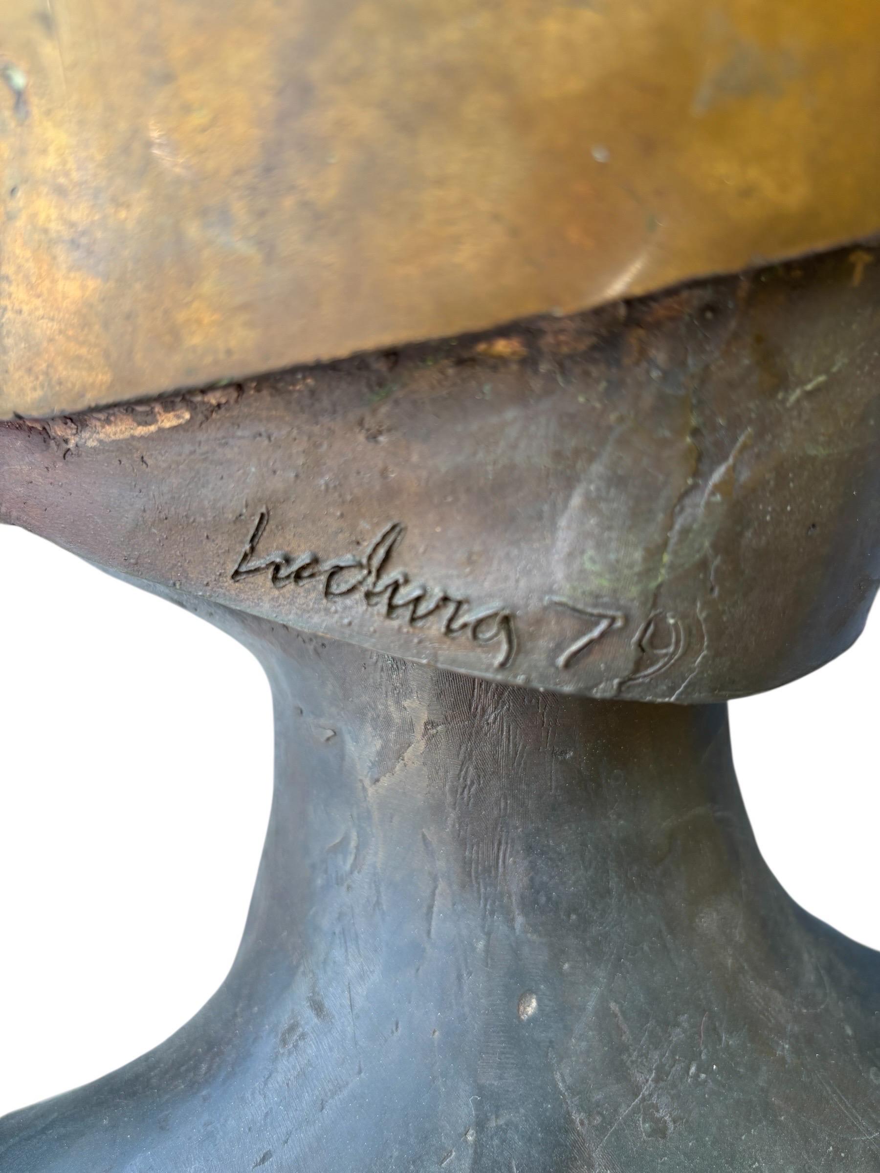 Busto sin título Hombre con los ojos cerrados 1979 Estadounidense en venta