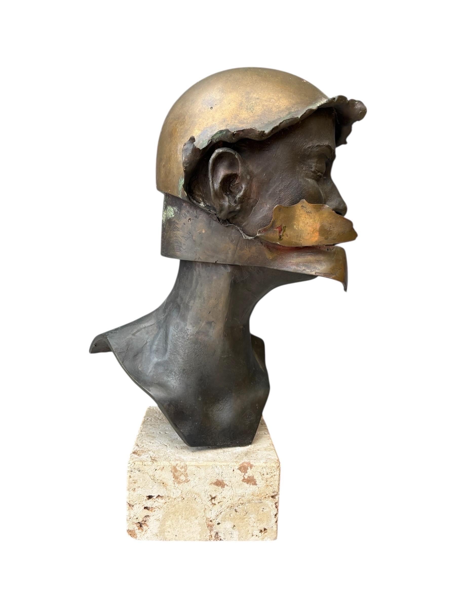 Busto sin título Hombre con los ojos cerrados 1979 Vaciado en venta