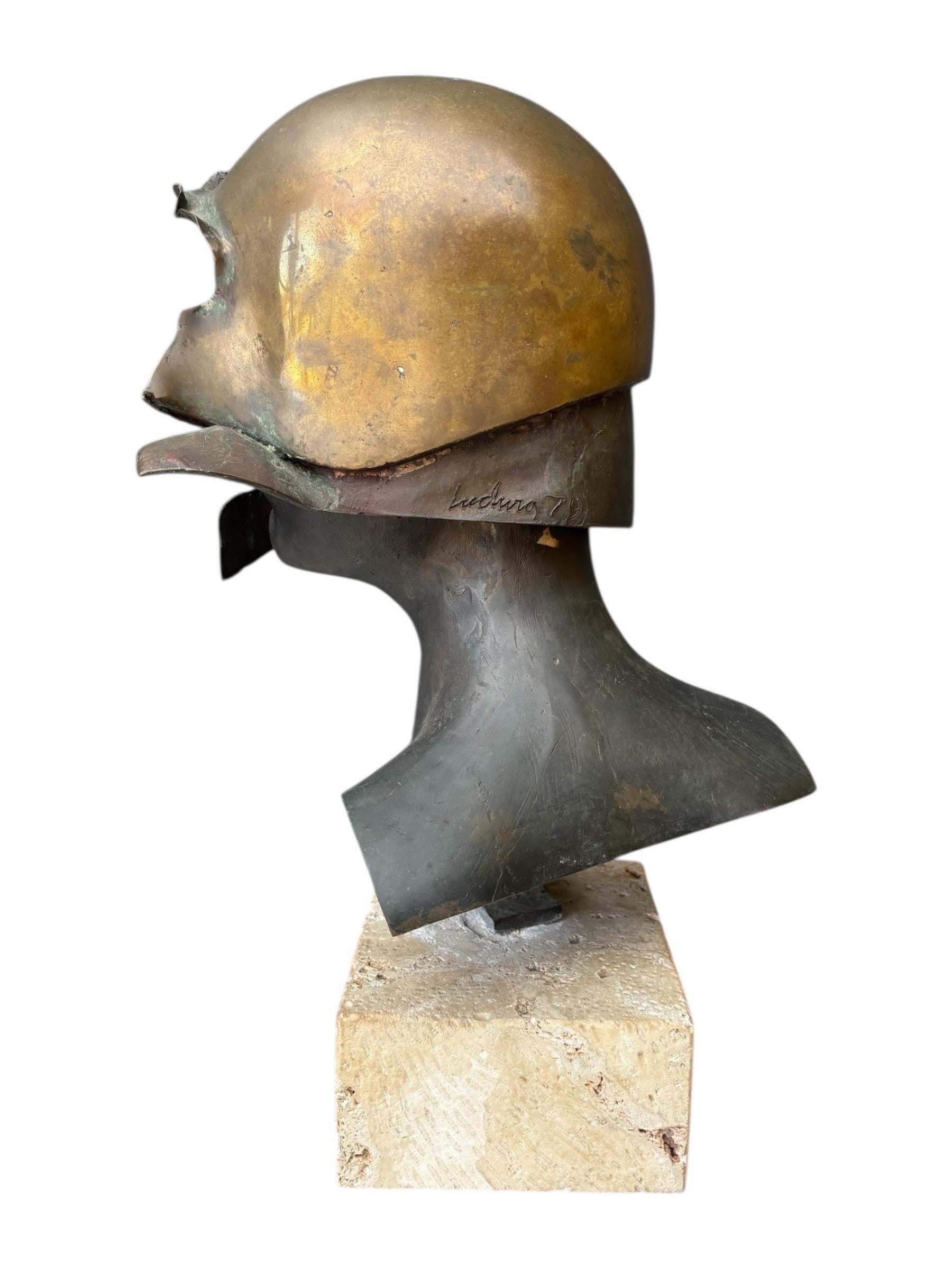 Busto sin título Hombre con los ojos cerrados 1979 en Bueno estado para la venta en Sarasota, FL