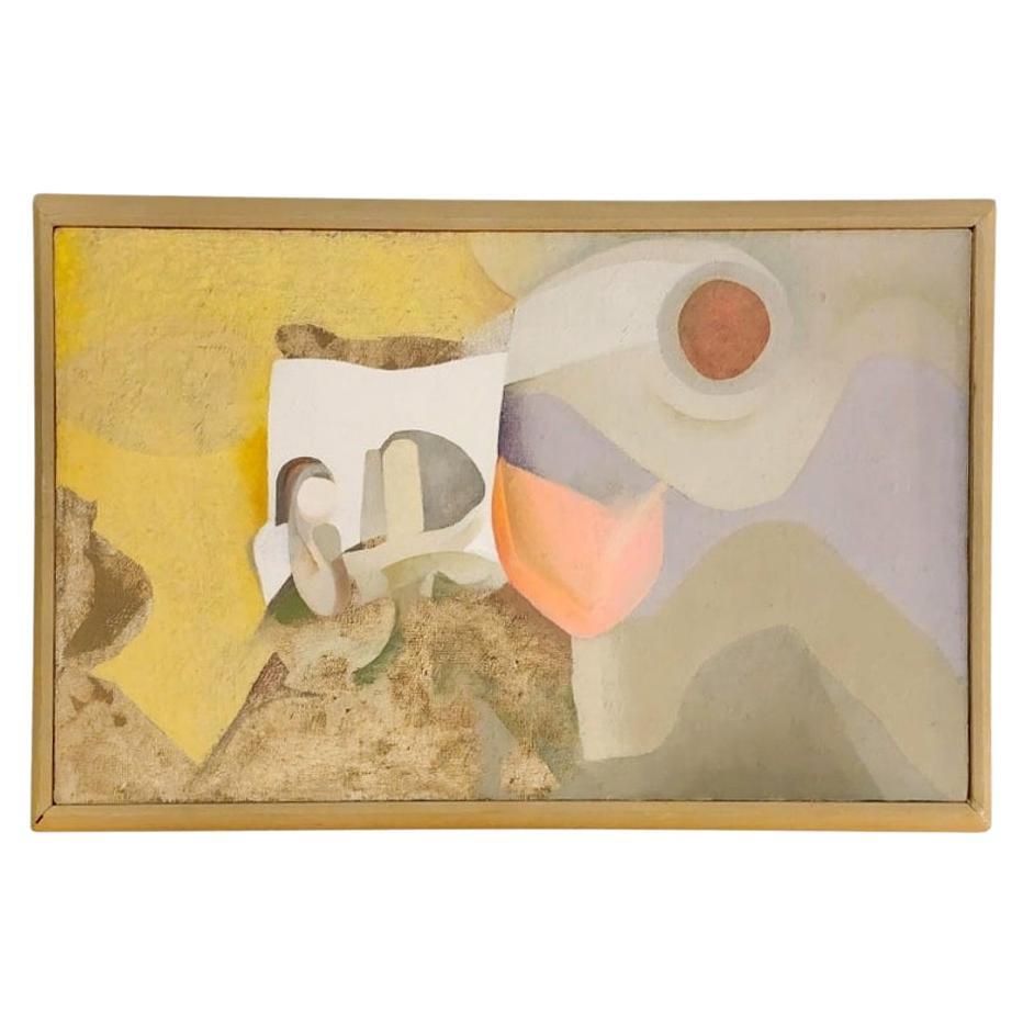 Untitled by Allen Atwell, Oil on Linen, 1952 For Sale