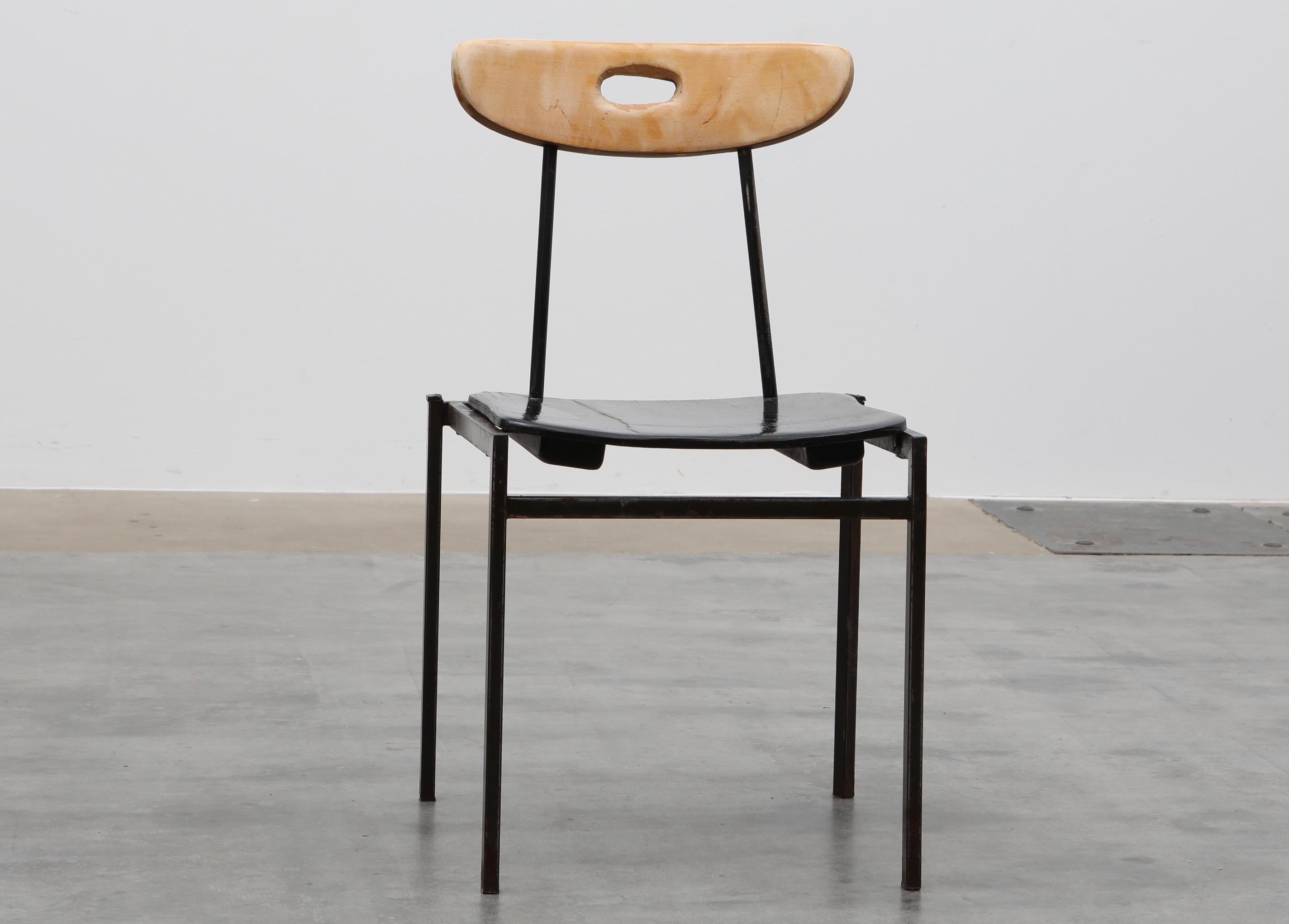 Mid-Century Modern Untitled Chair by Markus Friedrich Staab from the Black Is Beautiful Series