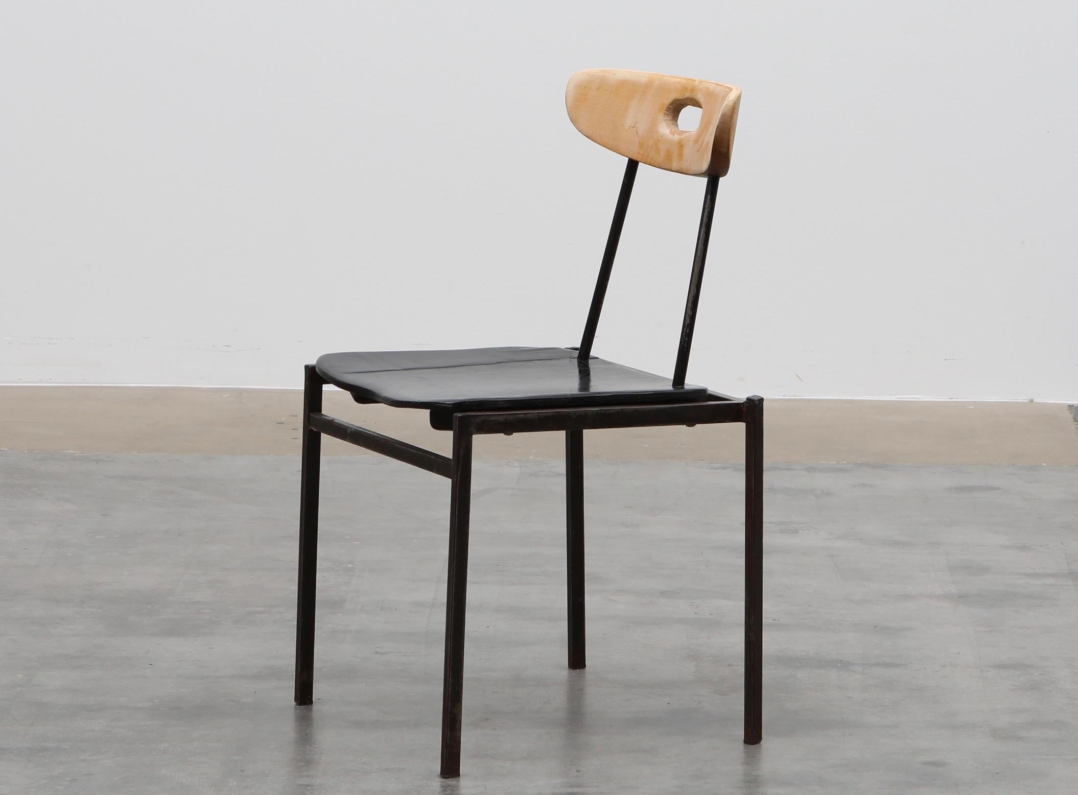 Untitled Chair by Markus Friedrich Staab from the Black Is Beautiful Series In Good Condition In Frankfurt, DE
