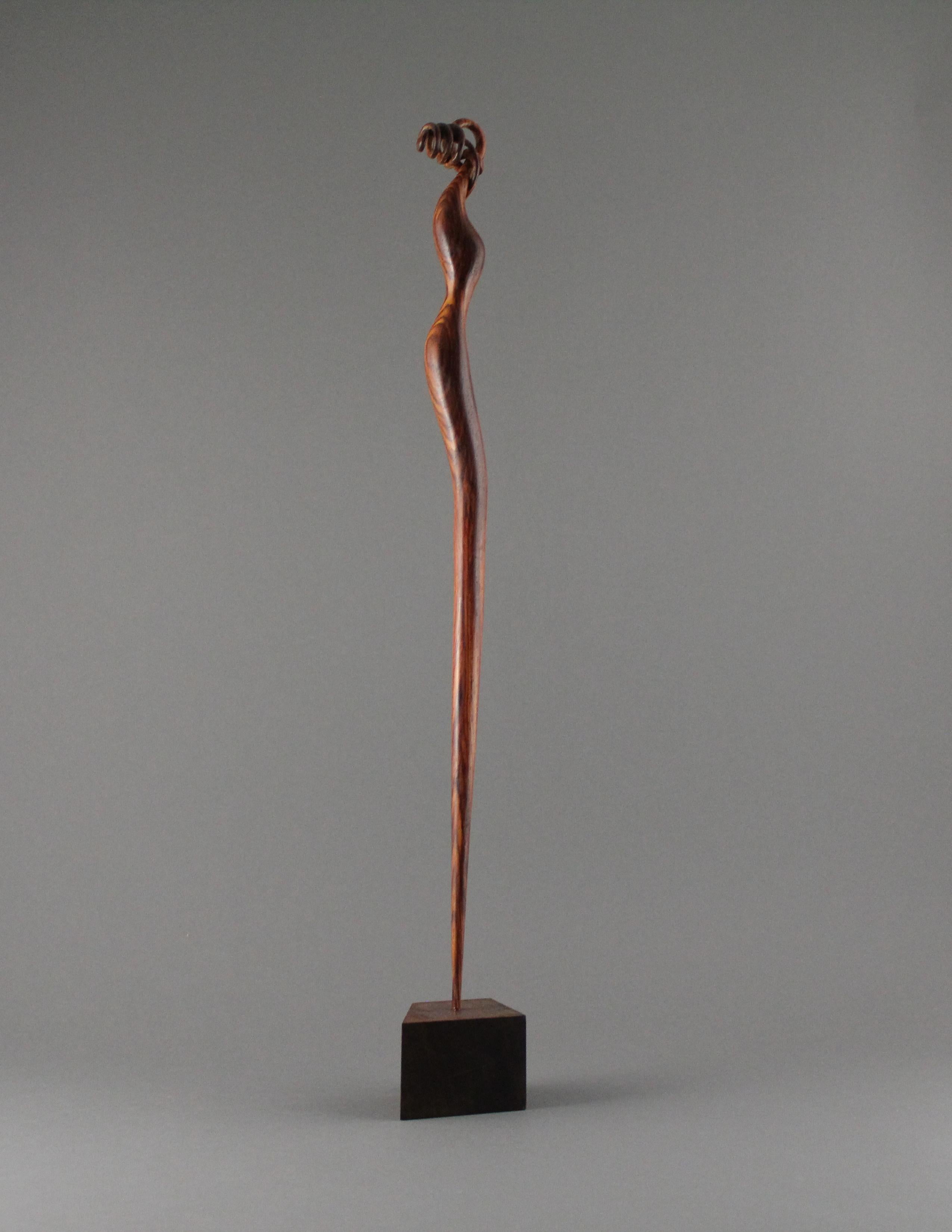 American Untitled, Cocobolo Wood sculpture by Nairi Safaryan For Sale