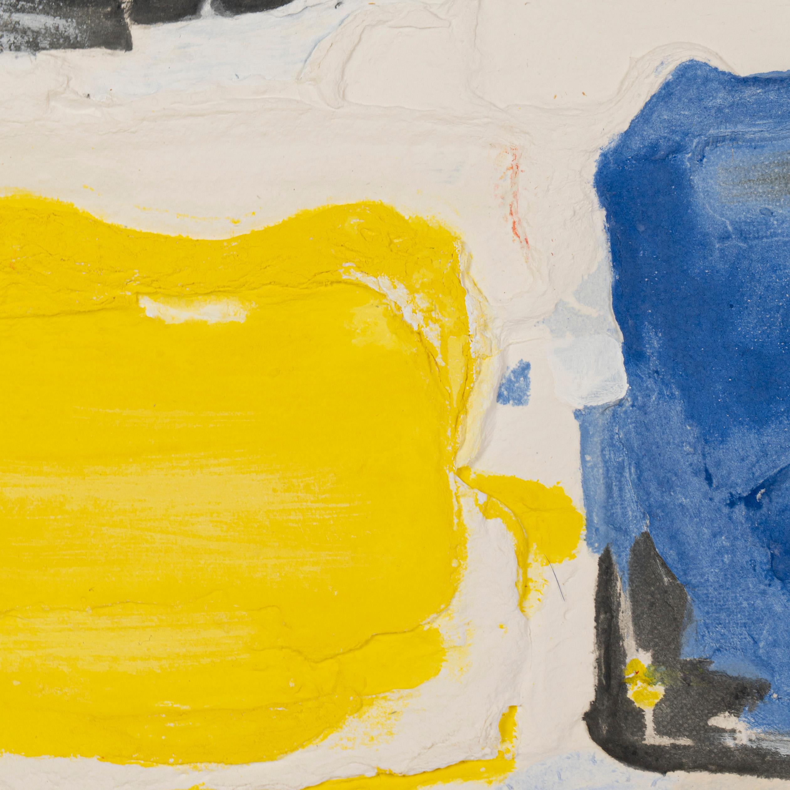 Fin du 20e siècle Sans titre (composition avec des blocs de couleurs primaires), Bram Bogart (1989) en vente