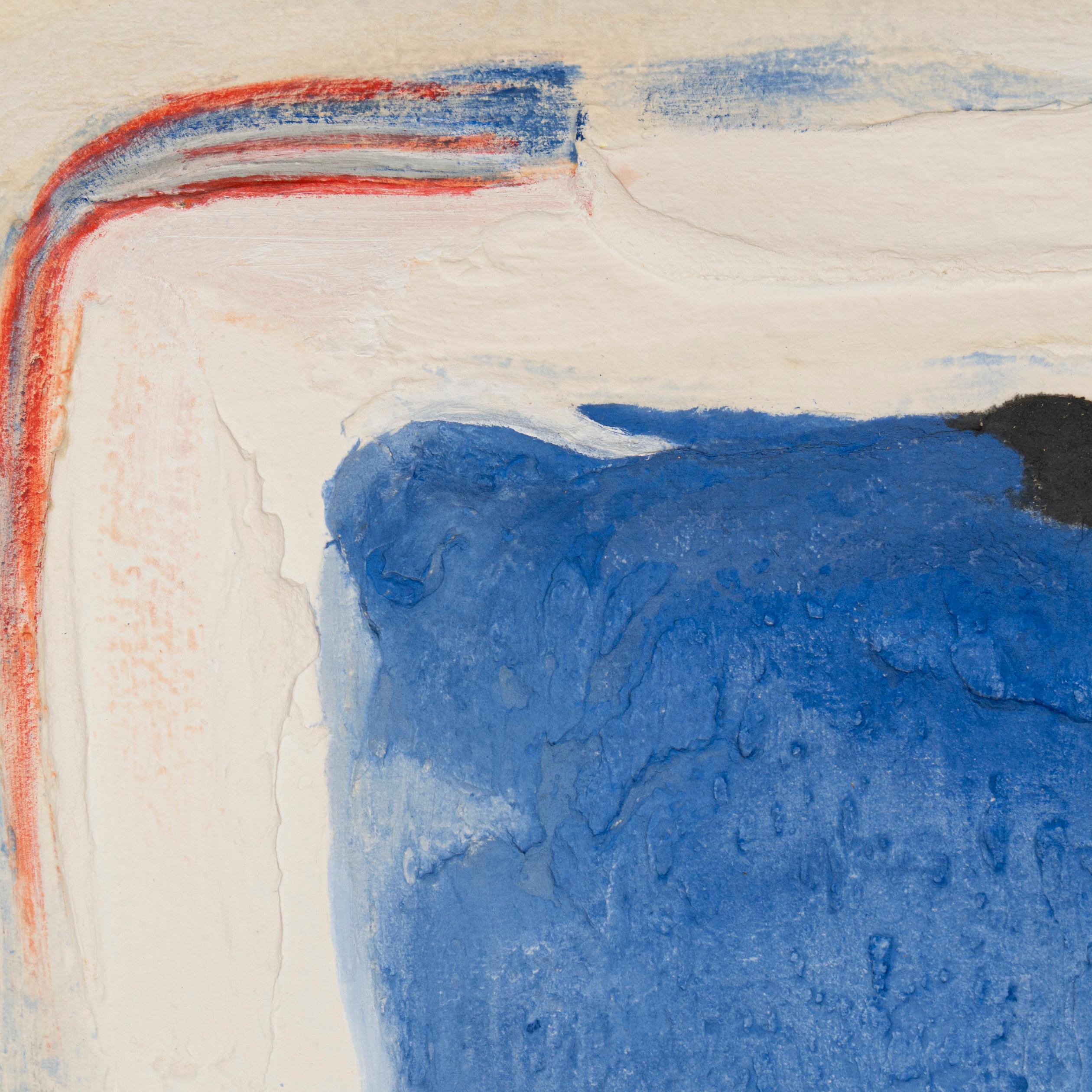 Sans titre (composition avec des blocs de couleurs primaires), Bram Bogart (1989) en vente 1