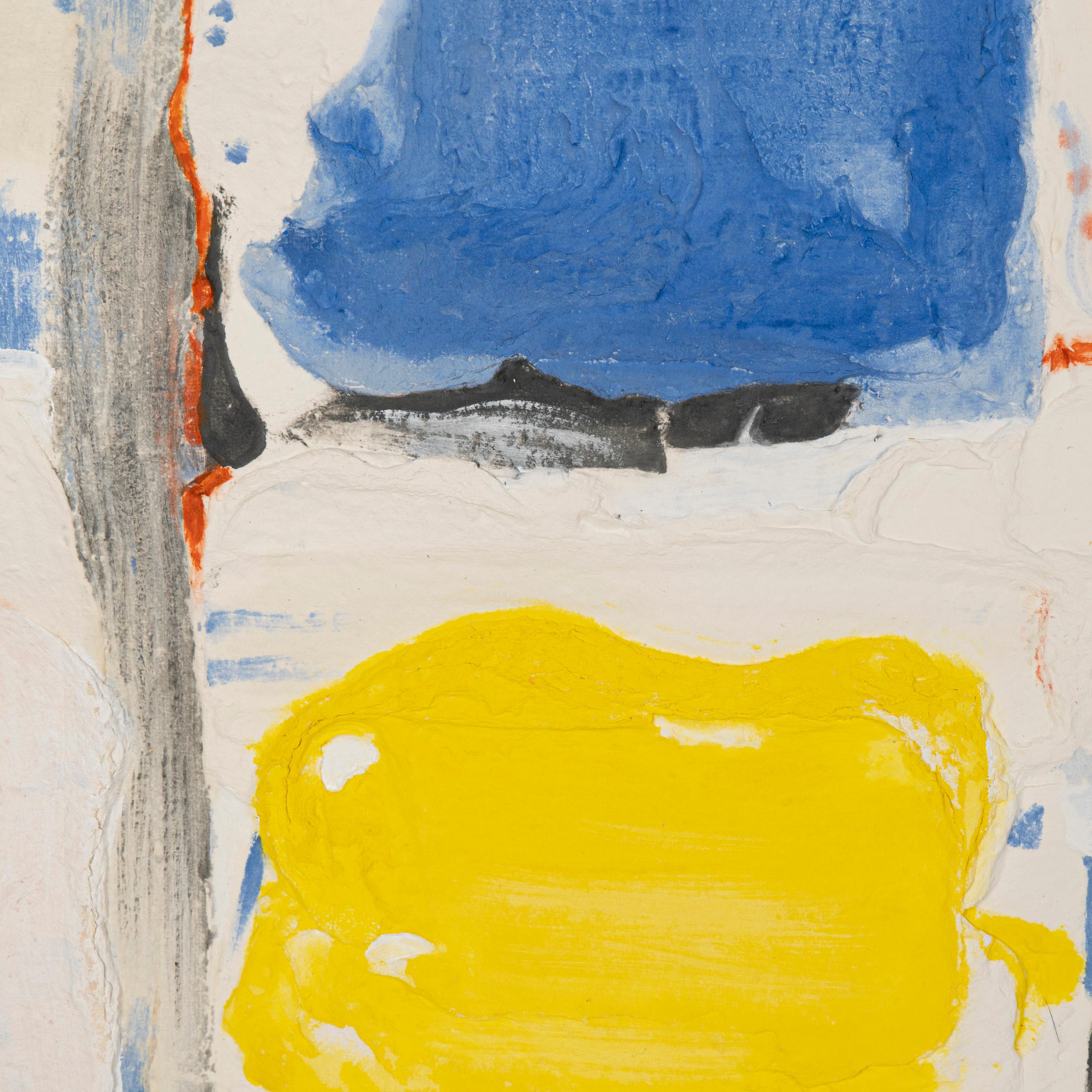 Sans titre (composition avec des blocs de couleurs primaires), Bram Bogart (1989) en vente 2