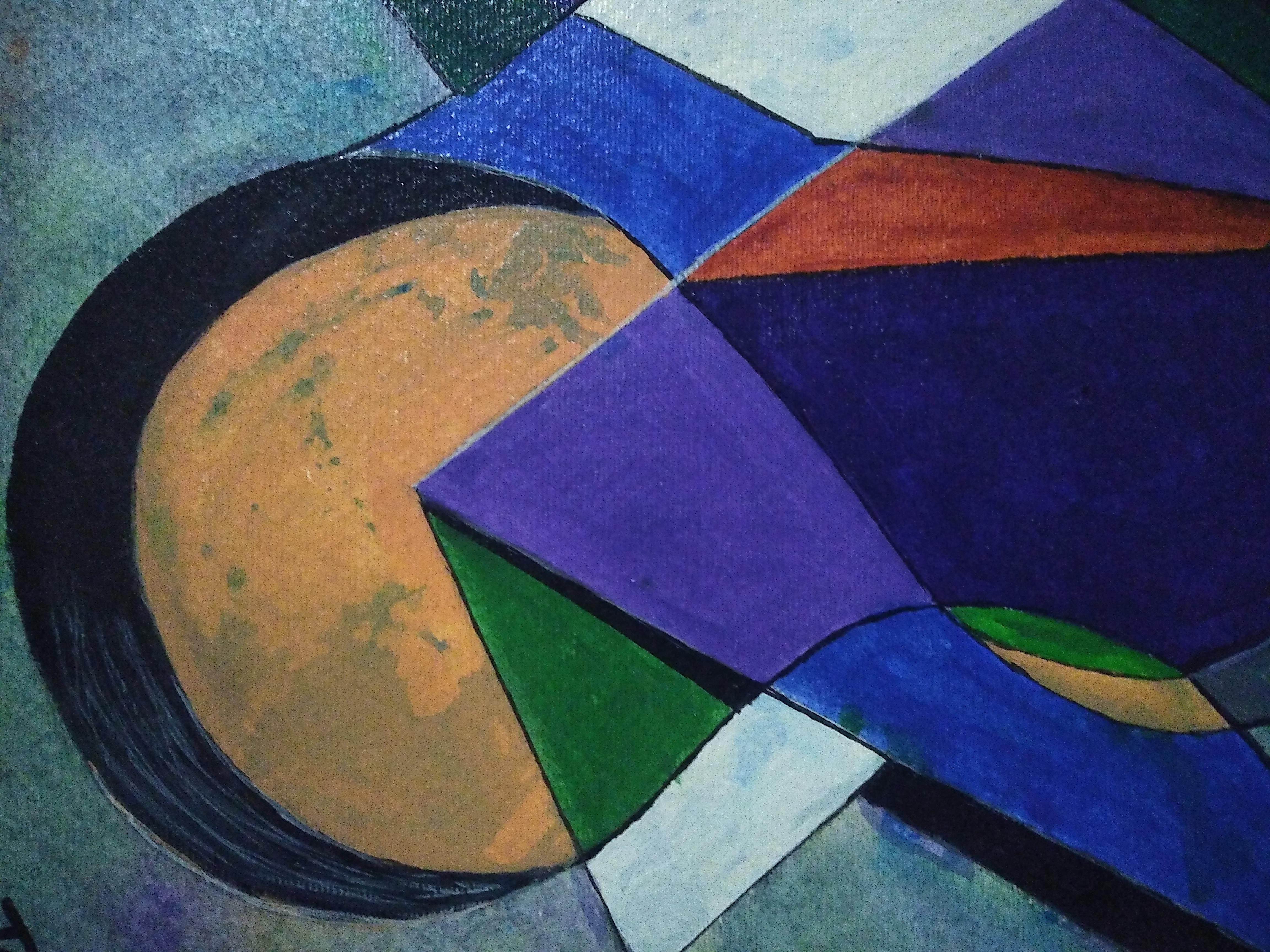 Modern Untitled David F. Gatling Mixed Media on paper For Sale