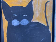 Untitled Double Sided Painting by Folk Artist Earl Swanigan