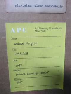 Ohne Titel Zeichnung von Andrew Verster
