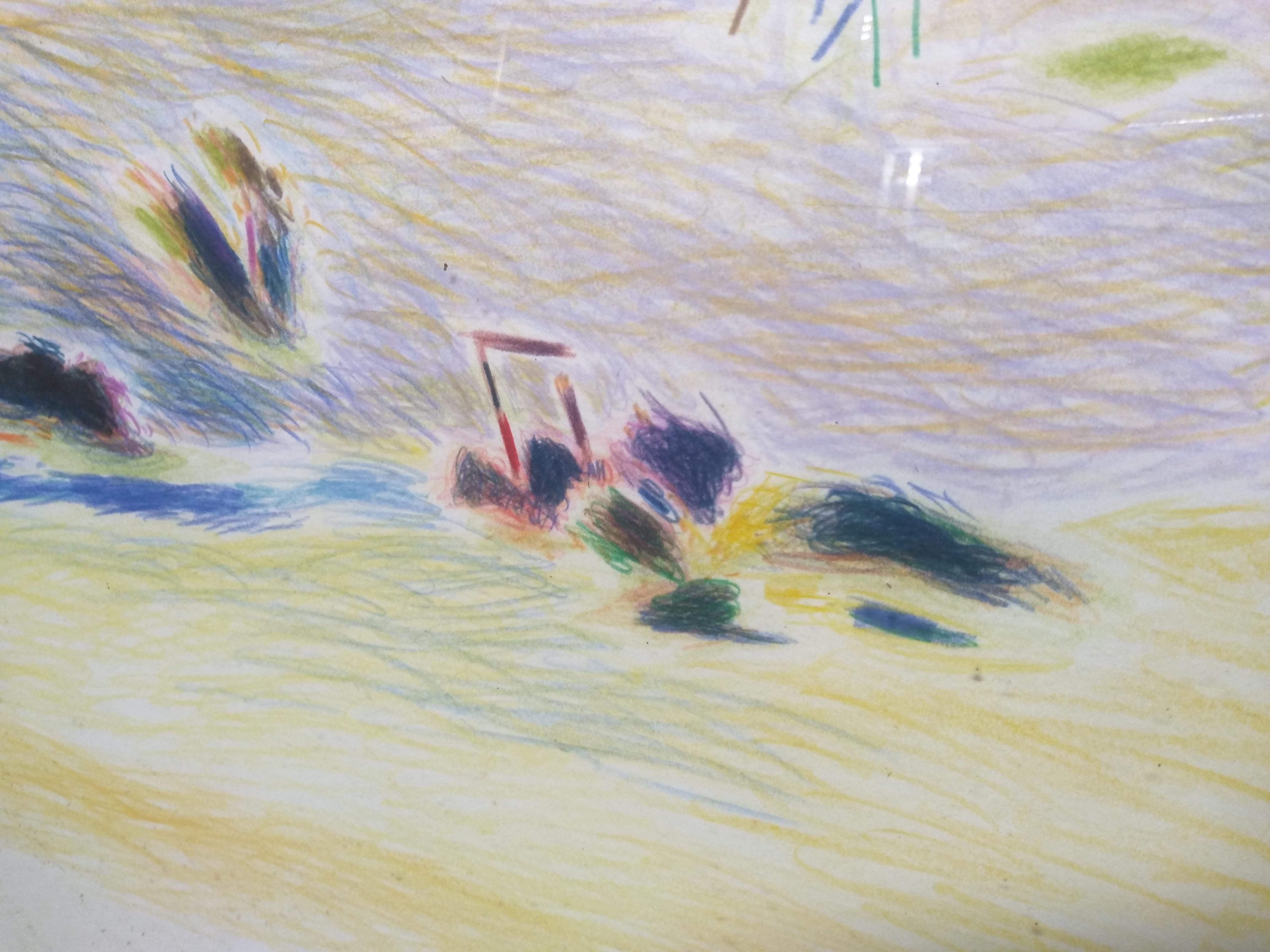 South African Untitled Drawing by Andrew Verster For Sale