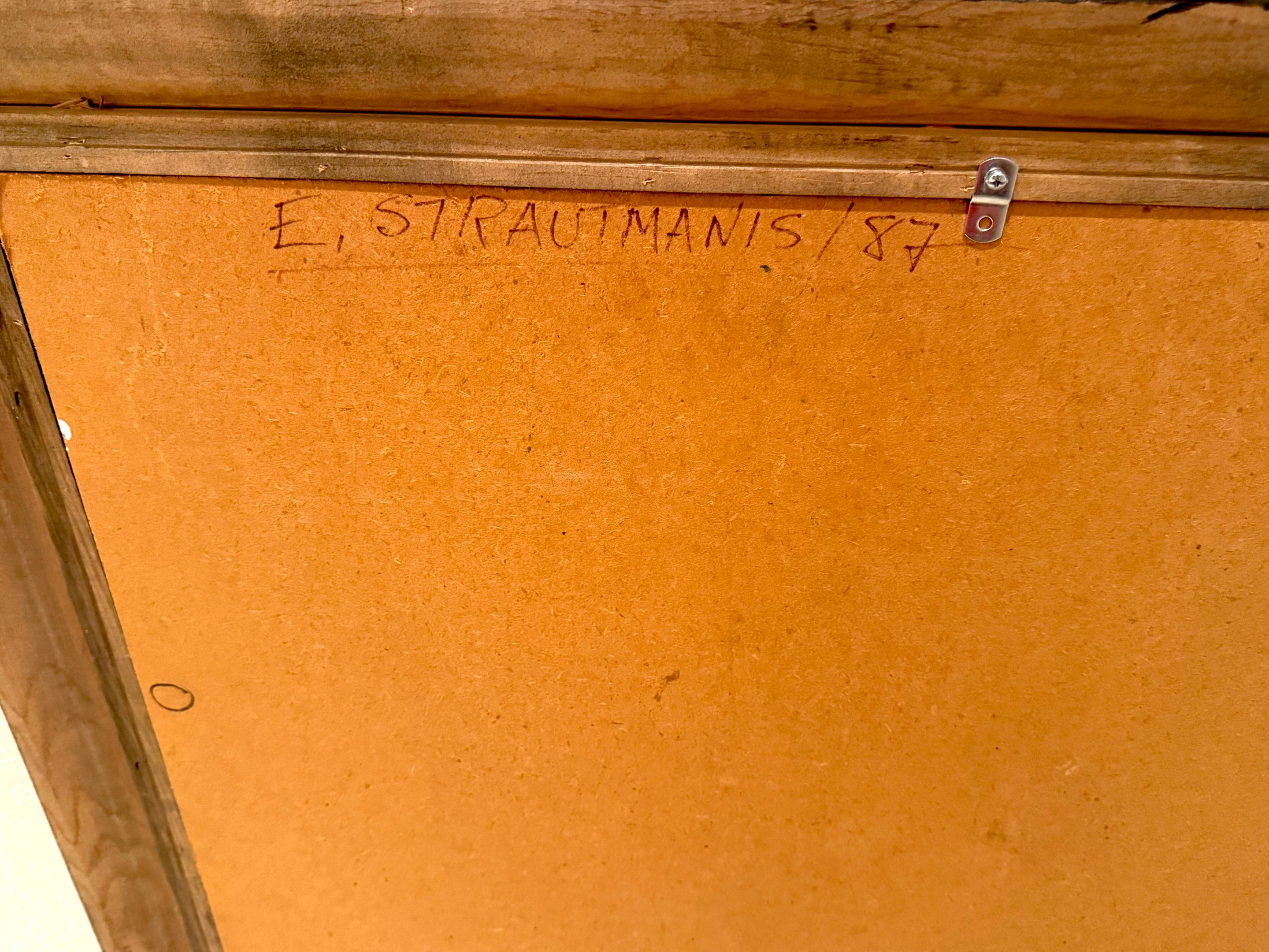 Ohne Titel, Edvins E. Strautmanis (1933-1992) im Angebot 4