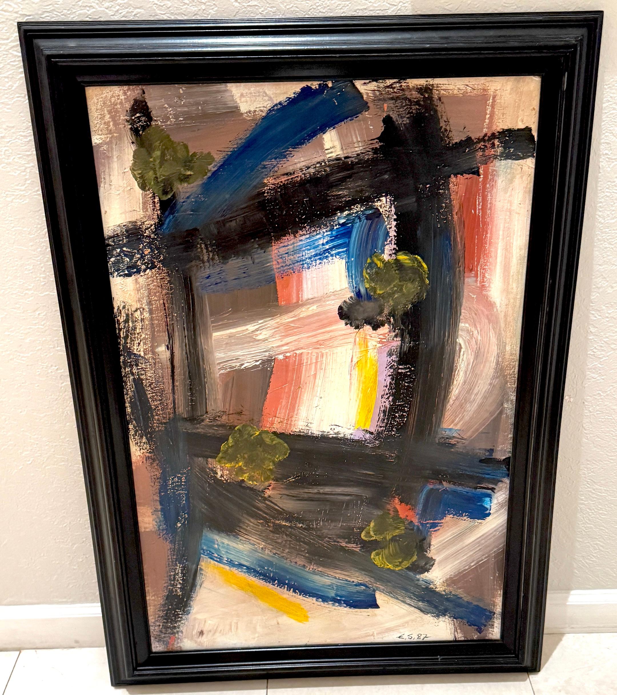 Ohne Titel, Edvins E. Strautmanis (1933-1992) (Moderne) im Angebot
