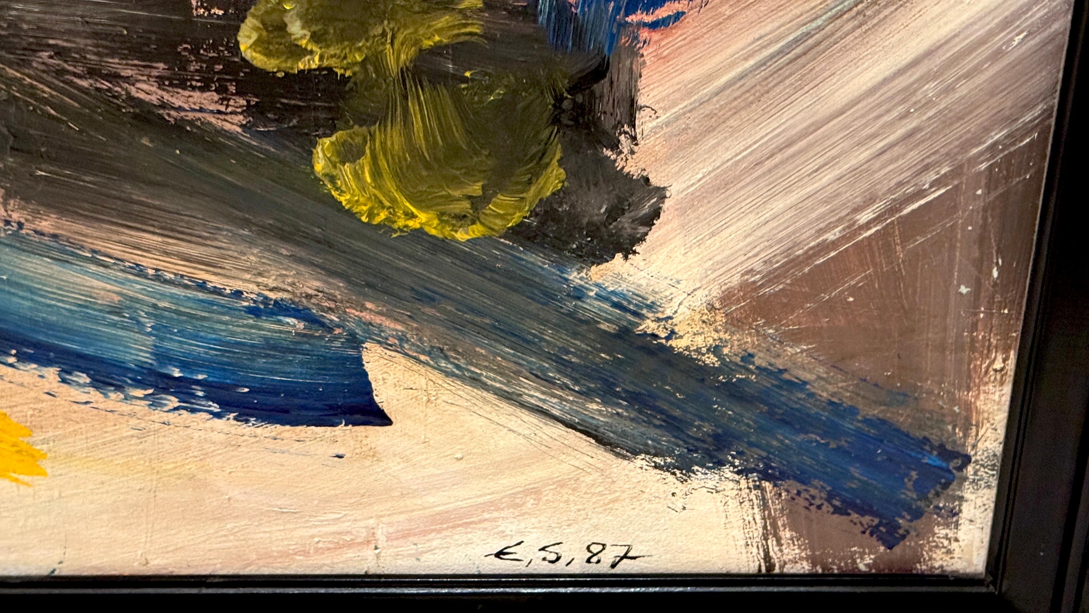 Ohne Titel, Edvins E. Strautmanis (1933-1992) (20. Jahrhundert) im Angebot