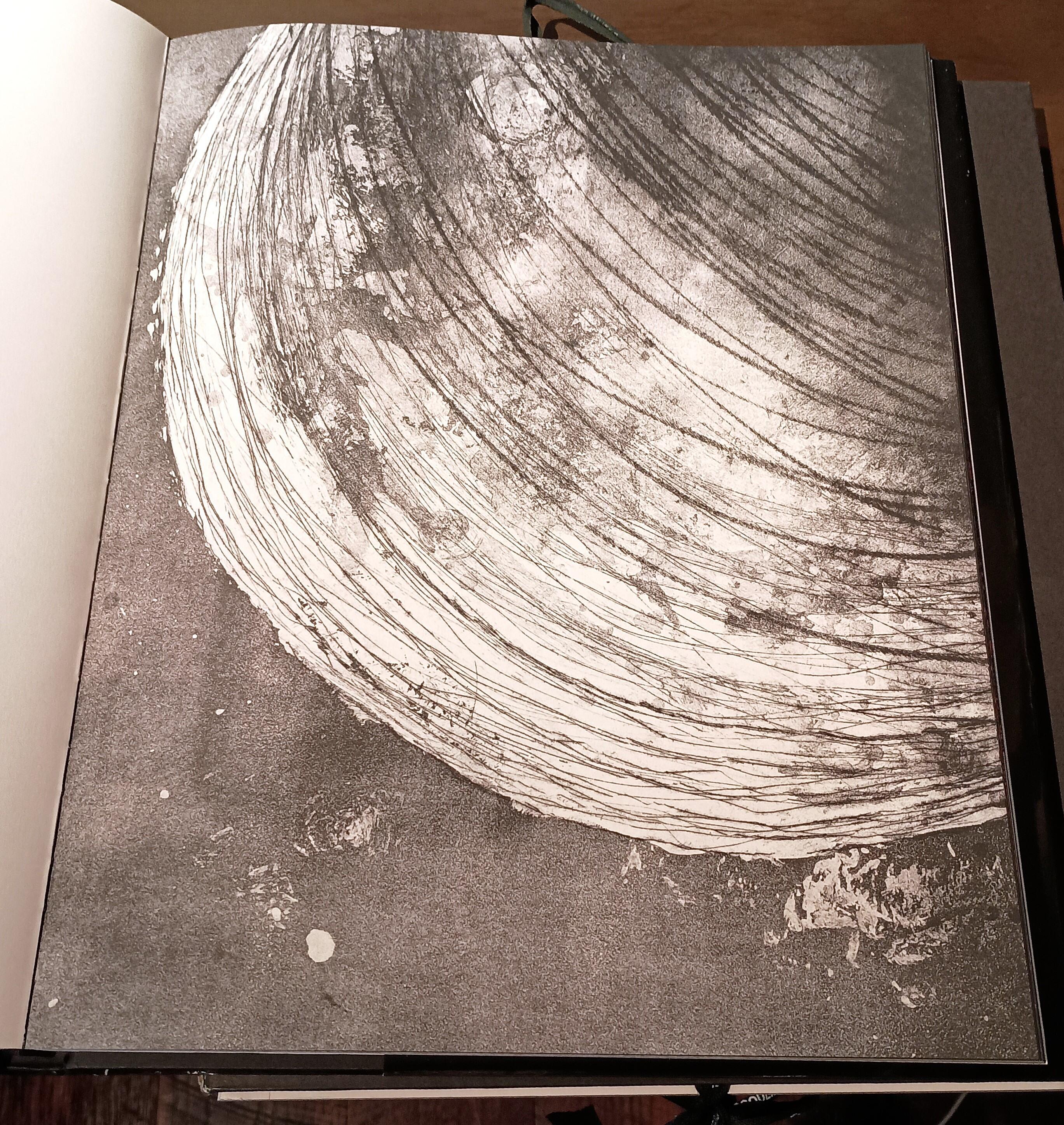 Contemporary Untitled Etching 19 Print of a Planet, United States, 2003 For Sale