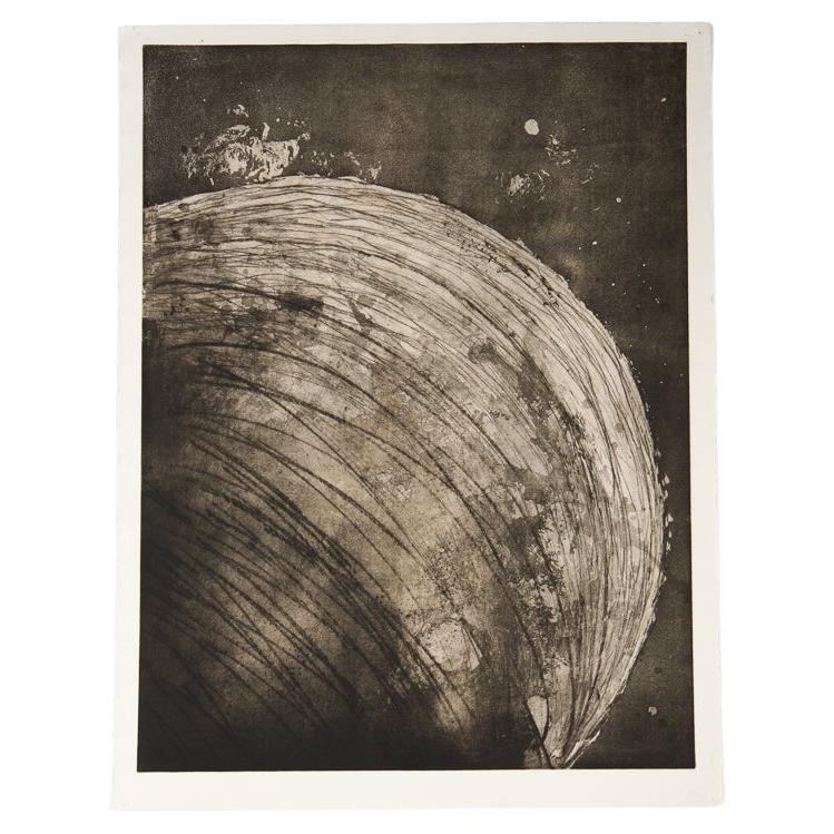 Untitled Etching 19 Print of a Planet, United States, 2003 For Sale