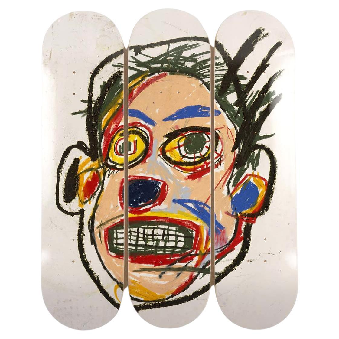 Untitled 'Face' Skateboard Decks after Jean-Michel Basquiat