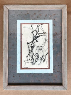 Untitled Figurative Abstraction Drawing by William Littlefield
