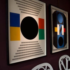 Composizioni geometriche senza titolo di Kumi Sugai, Parigi, circa 1970