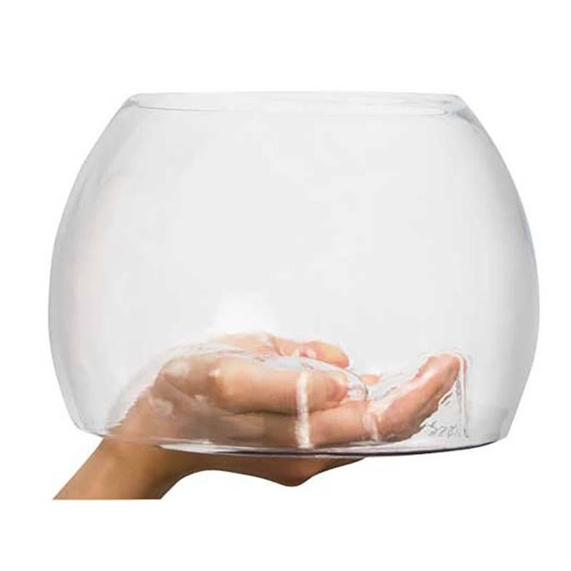 Untitled (glass bowl), designed 2004
Handblown glass
Measures: 7 height x 8 diameter inches
Limited edition

Do Ho Suh’s work explores the relationship between the personal and the collective, particularly in the context of increasing