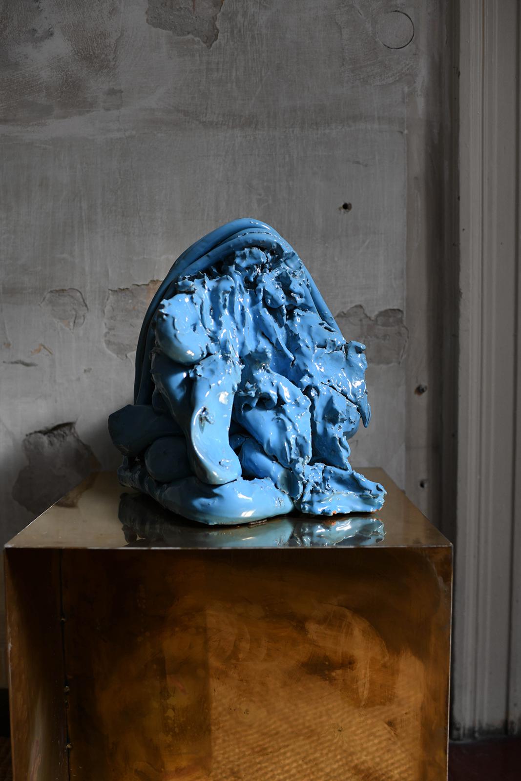 Informelle Skulptur ohne Titel von Giacinto Cerone, Bottega D'arte Ceramica Gatti. (Italienisch) im Angebot