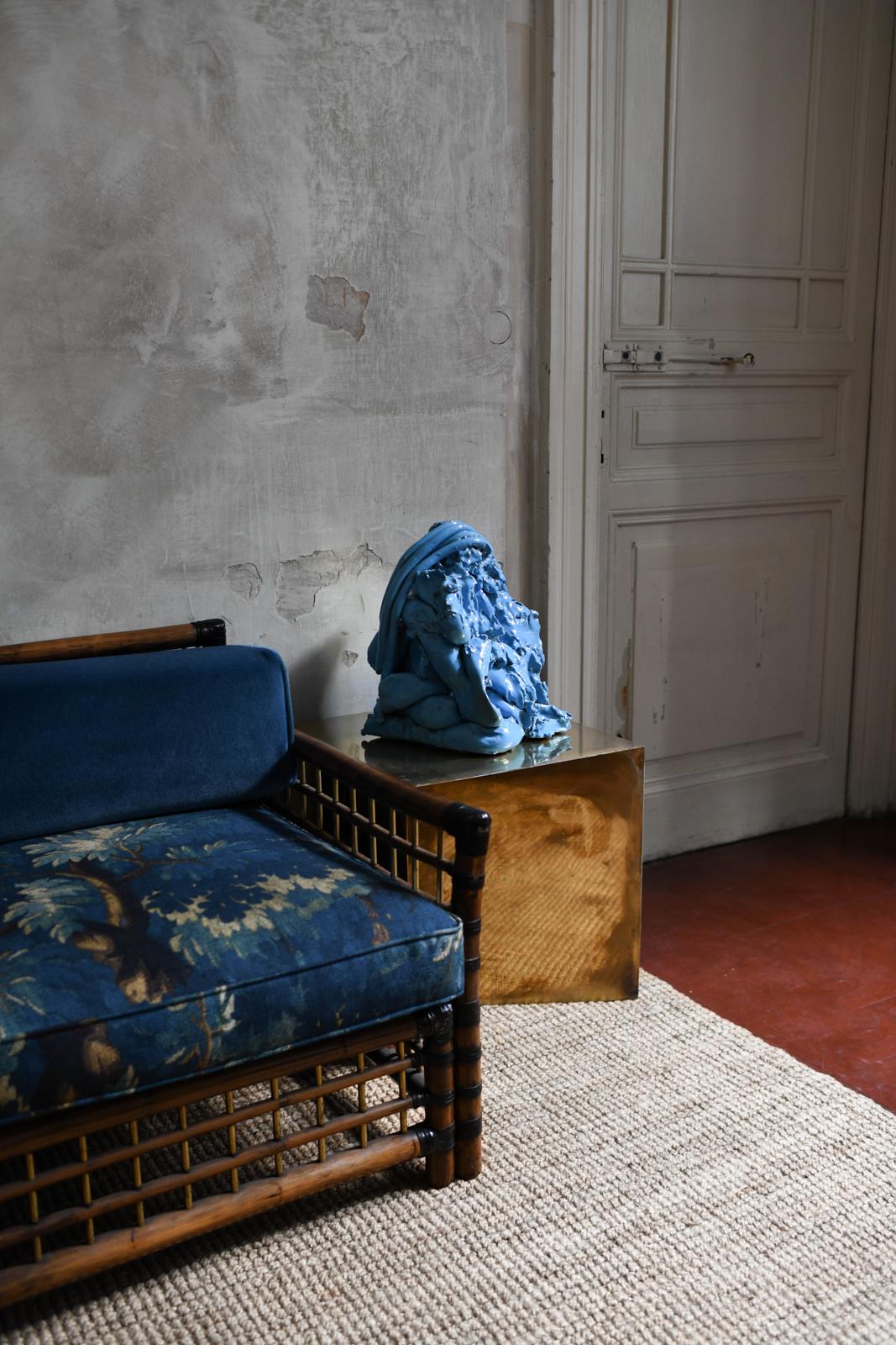 Informelle Skulptur ohne Titel von Giacinto Cerone, Bottega D'arte Ceramica Gatti. im Zustand „Hervorragend“ im Angebot in Roma, RM