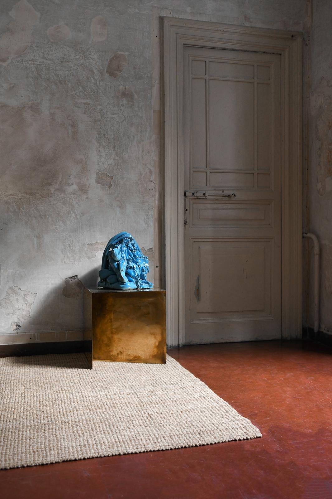 Informelle Skulptur ohne Titel von Giacinto Cerone, Bottega D'arte Ceramica Gatti. im Angebot 1