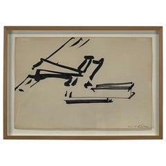 Untitled Ink Drawing on Paper, 1974, by Mark di Suvero