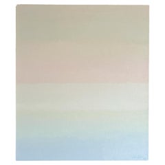 Untitled' Luminist Composition Oil on Canvas Painting by Rudi Polder