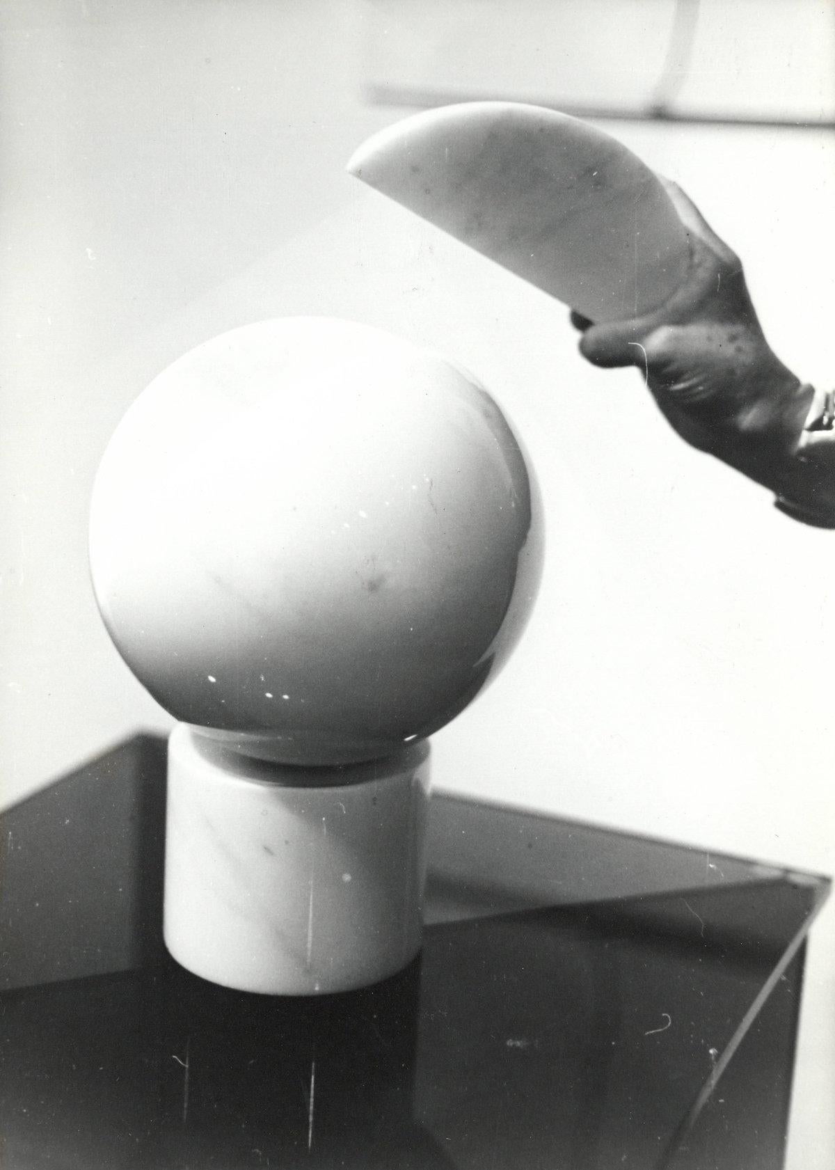 Late 20th Century Marble sculpture by Hanna Eshel, entitled 