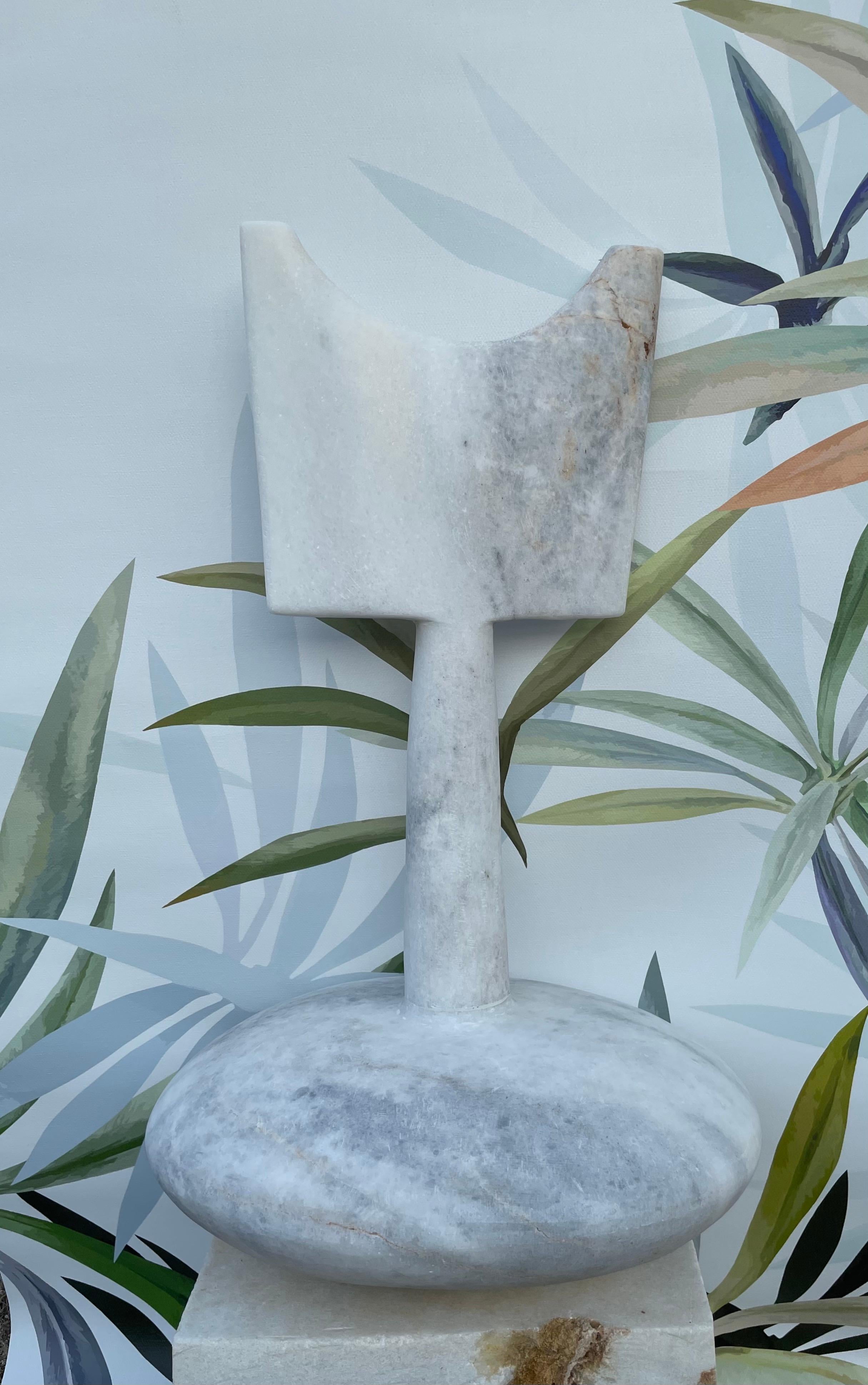 Modern Untitled, Marble Sculpture by Tom Von Kaenel For Sale