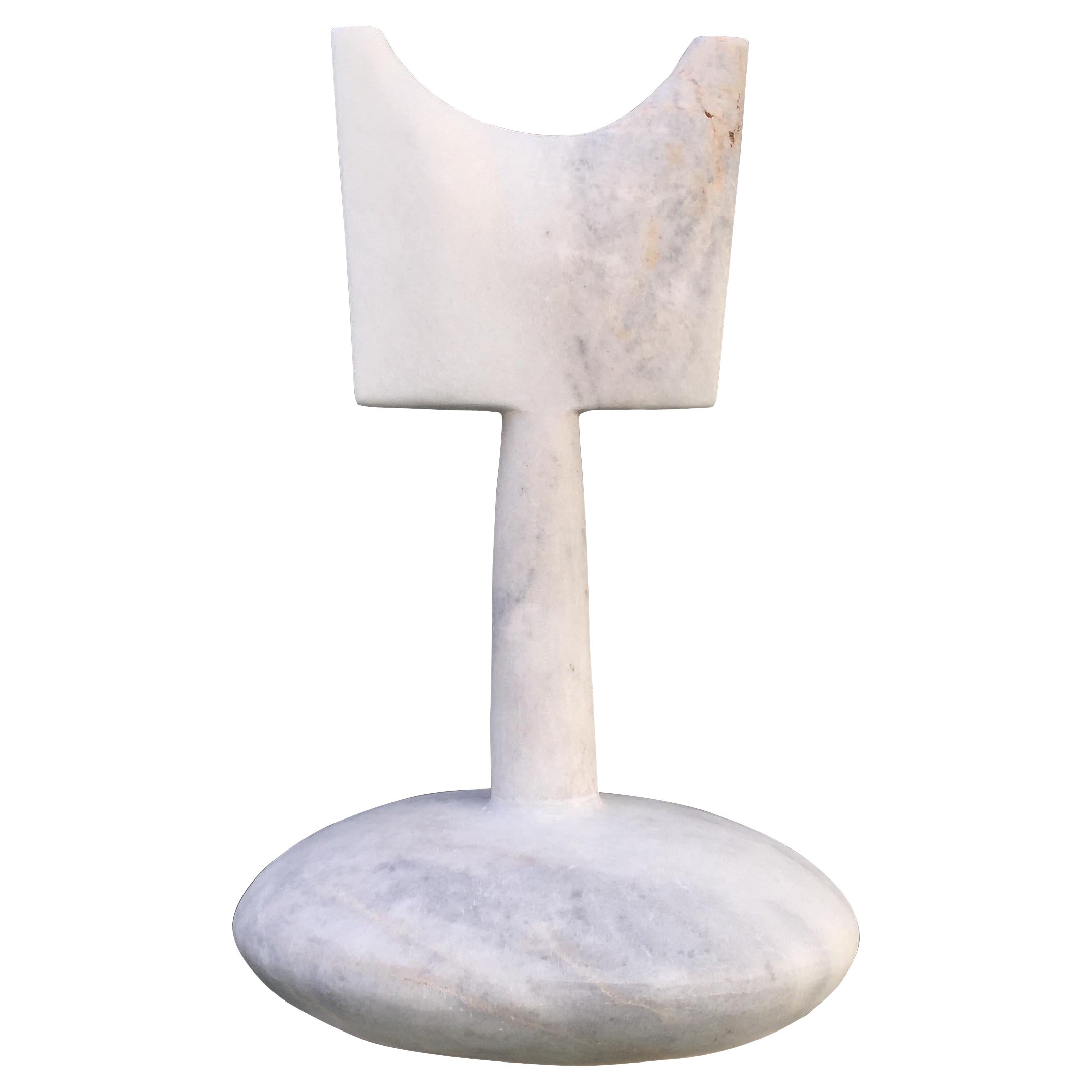 Marmorskulptur ohne Titel von Tom Von Kaenel